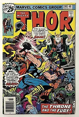 Buy Thor #249 - Marvel Comics 1976 - FN • 4.77£
