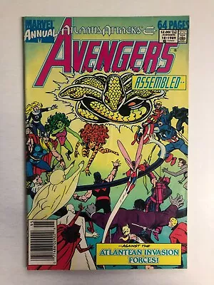 Buy Avengers Annual #18 - Michael Higgins - 1989 - Possible CGC Comic • 1.78£
