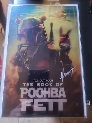 Buy Do You Pooh The Book Of Boba Fett METAL Variant Cover AP 4  Signed By Marat COA • 120.07£