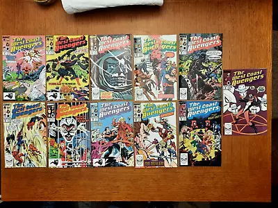 Buy West Coast Avengers #31,32,33,34,35,36,37,38,39,40,41 1988 Marvel Comics Lot • 11.99£