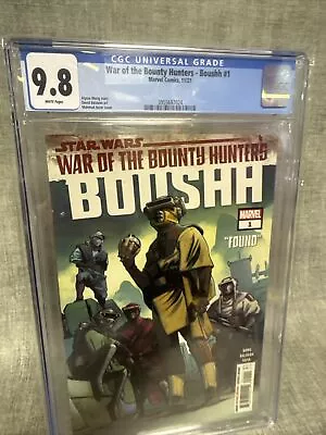 Buy Star Wars: War Of The Bounty Hunters - Boushh #1 (2021) Cgc 9.8 Marvel Comics • 55£