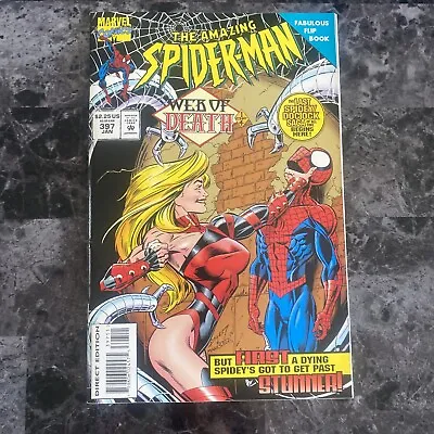 Buy Amazing Spider-man #397 First Appearance Of Stunner Includes White Ranger Card • 27.59£