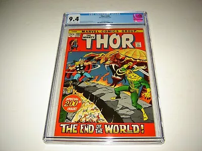 Buy Thor #200  CGC 9.4  Bronze Age Marvel Comic - Stan LEE Gerry CONWAY John BUSCEMA • 157.33£