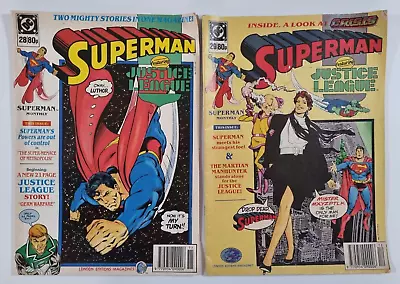 Buy Superman Monthly Issues 28 29 DC Comics November December 1989 • 10£