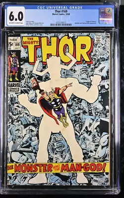 Buy Thor 169 - 10/69 Marvel Comics / CGC 6.0 • 106.20£