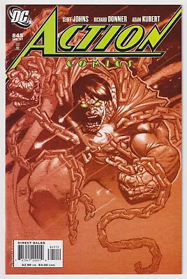 Buy ACTION COMICS #845 | Vol. 1 | 2nd Print | 1st General Zod & Non | 2007 | VF • 51.97£