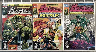 Buy Toxic Avenger #1,2,6 VF-/VF Marvel (1991) - 1st Appearance & Origin • 19.70£