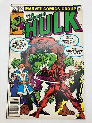 Buy Incredible Hulk #258 - Marvel 1981 - Soviet Super Soldiers • 23.95£
