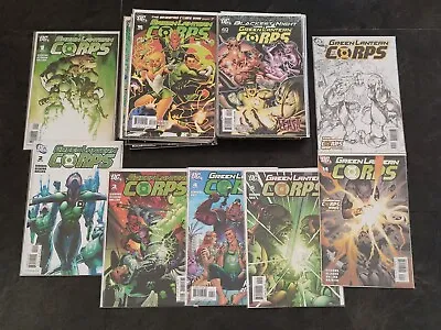 Buy Green Lantern Corps Vol 2 #1 To #63 - DC - 2006 - 55 Comics • 72.24£