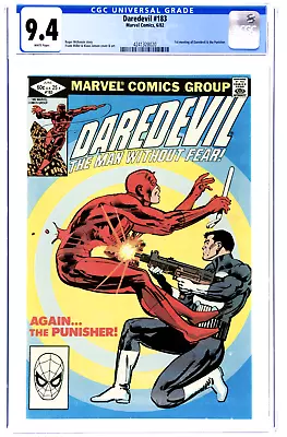 Buy Daredevil #183 (Marvel, 1982) CGC NM 9.4 White Pages • 100£