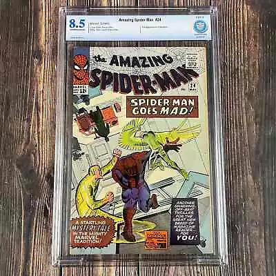 Buy Amazing Spider-Man #24 CBCS 8.5 3rd Appearance Of Mysterio • 523.37£
