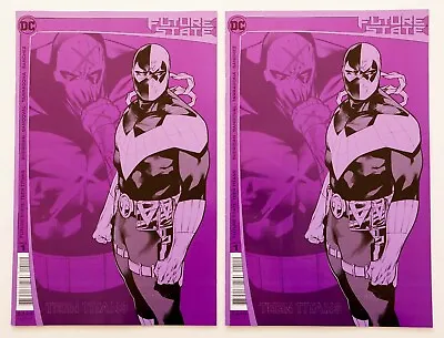Buy Future State Teen Titans #1 Second Printing Lot (2 Copies) Red X, Raven, NM-/NM • 15.80£