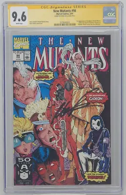 Buy The New Mutants #98 ~ Marvel 1991 ~ Cgc 9.6 ~ Rob Liefeld Signed • 705.59£