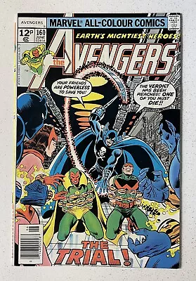 Buy The Avengers 160 - Marvel Comics Bronze Age VFN  • 11£