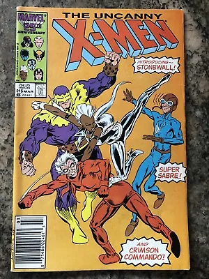 Buy UNCANNY X-MEN #215 MARVEL COMICS 1987 Very Fine 8.0 • 4.74£