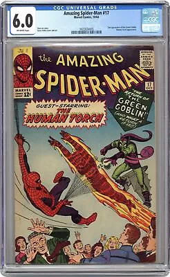 Buy Amazing Spider-Man #17 CGC 6.0 1964 3922834005 • 624.58£