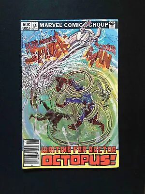 Buy Spectacular Spider-Man #72  MARVEL Comics 1982 FN/VF NEWSSTAND • 4.80£