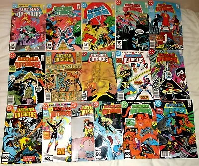 Buy Batman & The Outsiders #9,10,12,13,15-18,20-27 (16x DC Comics 1984) Aparo, Davis • 20£
