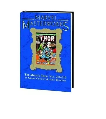 Buy Marvel Masterworks The Mighty Thor Vol. 199 DM Variant Nos. 206-216 NEW Sealed • 59.36£