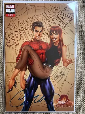 Buy Amazing Spider-man #2 Signed J Scott Campbell Cover D Limited 900 Of 1300 2018 • 30£