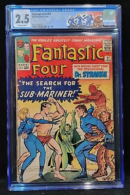 Buy Fantastic Four #27 (1964) CGC 2.5 Custom Label • 99.94£