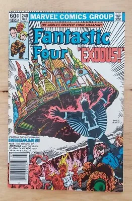 Buy Fantastic Four Vol 1 Issue 240 Vintage John Bryne Marvel Comics 1982 • 19.30£