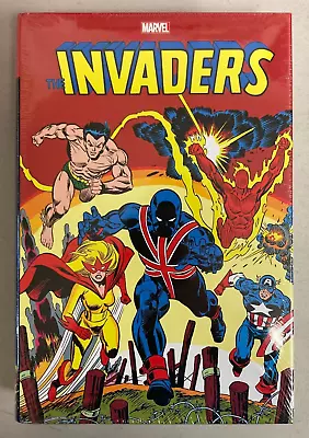 Buy Invaders Omnibus HC Gil Kane DM Variant Cover Sealed Captain America Marvel 2022 • 79.94£