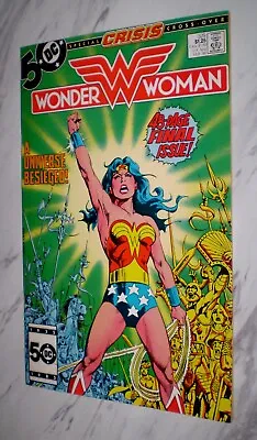 Buy Wonder Woman #329 NM 9.4 OW Pgs 1986 DC Crisis Crossover And Last Issue • 23.99£