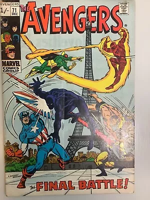 Buy The Avengers #71 (1969) FN-  • 70£