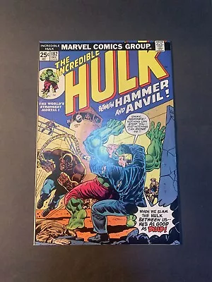Buy Incredible Hulk 182/ VFN 9.2+/ Bronze Age Marvel Comics 1974/ Wolverine • 245£