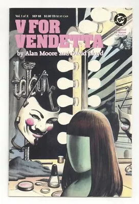 Buy V For Vendetta 1 1st Appearance Of V Evey Hammond Finch In America Clean CGC IT • 63.73£