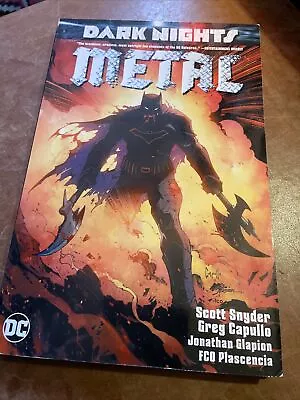 Buy Batman Dark Nights Graphic Novel Metal 2019 Scott Snyder DC Comics • 12£