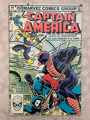 Buy Marvel Comics CAPTAIN AMERICA #282 1st Print June 1982 Nomad • 1.29£