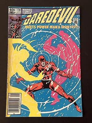 Buy Daredevil #178 FN 1982 Marvel Comics Frank Miller 1st Luke Cage Iron Fist Meet • 11.82£