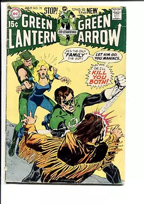 Buy Green Lantern 78 Gd+ Neal Adams C/a 1970 • 16.01£