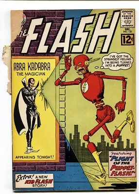 Buy Flash #133 1962-puppet Cover-dc Comics Robot Cover Fr/g • 20.39£