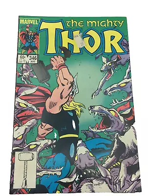 Buy Marvel The Mighty Thor #346 Vol 1 1984 Comic Book • 3.15£