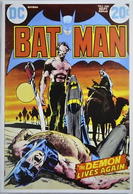 Buy BATMAN #244 Cover PRINT Neal Adams Art Ras Al Ghul • 19.88£