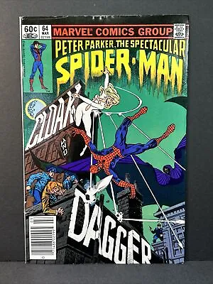 Buy Peter Parker The Spectacular Spider-Man #64 1982 Marvel 1st Cloak And Dagger VF • 59.13£
