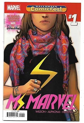 Buy Ms. Marvel #1 Kamala Khan Halloween Comicfest NM (2018) Marvel Comics • 7£