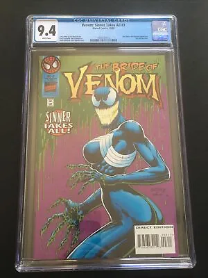 Buy Venom Sinner Takes All 3 CGC 9.4 1st Appearance Of Bride Of Venom She-Venom • 110.43£
