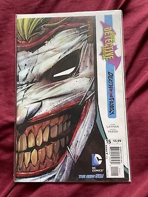 Buy Batman Detective Comics #15 2013 DC Comics Death Of The Family Joker • 0.99£