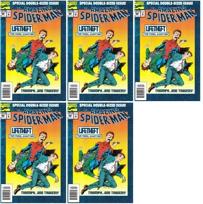 Buy The Amazing Spider-Man #388 Blue Foil Newsstand Cover Marvel Comics - 5 Comics • 13.32£