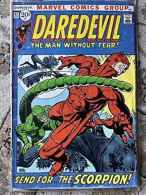 Buy Daredevil #82 - Marvel Comics, 1971 -  Scorpion Appearance GD/VG • 3.95£