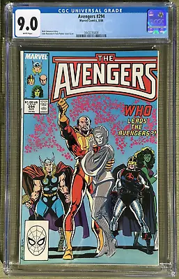 Buy Avengers #294 CGC 9.0 VF/NM 1988 Marvel Comics Kang Key Nebula She-Hulk Thor MCU • 37.33£