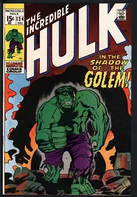 Buy Incredible Hulk #134 6.0 // 1st Cameo Appearance Of Golem Marvel Comics 1970 • 35.62£