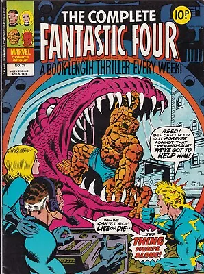 Buy The Complete Fantastic Four #28 April 5th 1978 *MARVEL UK* • 6.99£