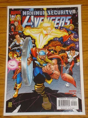 Buy Avengers #35 Vol3 Marvel Comics Maximum Security December 2000 • 3.49£