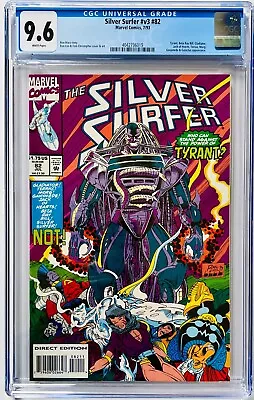 Buy Silver Surfer #v3 #82 CGC 9.6-1st Full Appearance Of Tyrant,Galactus,Beta Ray!! • 49.02£