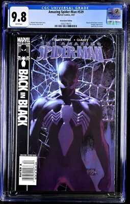 Buy Amazing Spider-man #539 Cgc 9.8 Wp Newstand Edition Rare 2007 • 395.26£